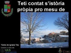 Teti contat sistria prpia pro mesu de sarcheologia