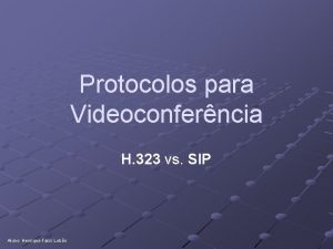 Protocolo h.323