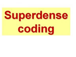 Superdense coding circuit