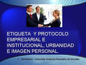 Imagenes de etiqueta y protocolo empresarial