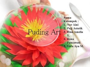 Nama puding unik