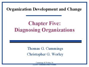 Organization-level diagnostic model