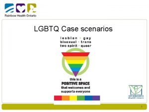 Lgbtq scenarios