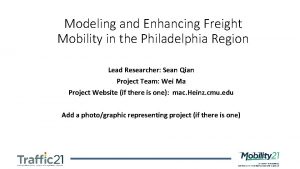 Freight mobility