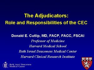 Cec adjudication