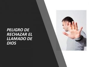 Rechazando a dios