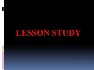 Pengertian lesson study