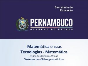 Solidos geometricos