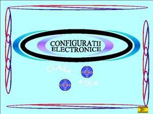 Configuraia electronic a atomului Principii ocupare cu electroni