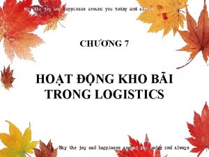 Các loại kho bãi trong logistics