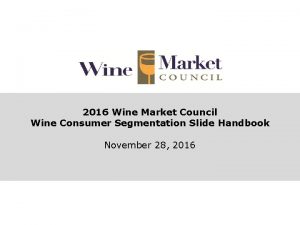 Wine market council