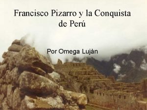 Pizarro voyages