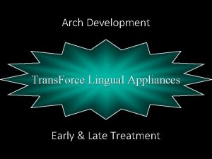 Transforce appliance