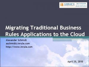 Inrule azure Inrule azure