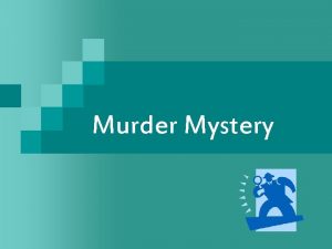 Cryptography murder mystery answers