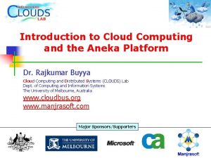 Aneka hybrid cloud architecture