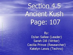 Section 4 5 Ancient Kush Page 107 By