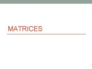 How to find the product of matrices