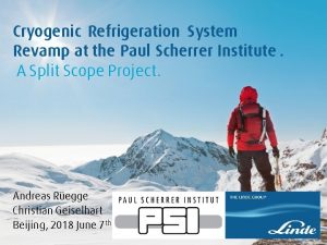 Cryogenic Refrigeration System Revamp at the Paul Scherrer