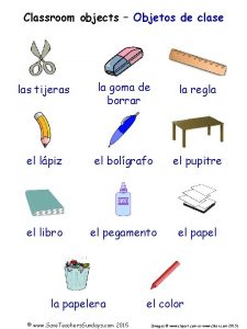 Classroom objetos