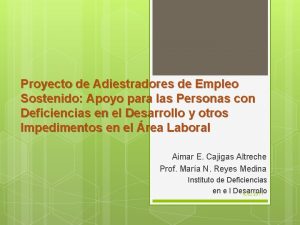 Empleo sostenido