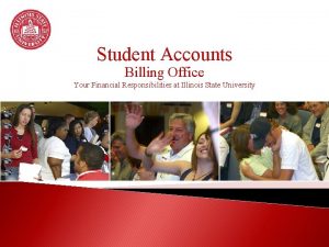 Student accounts ilstu
