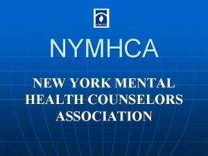 New york mental health counselors association