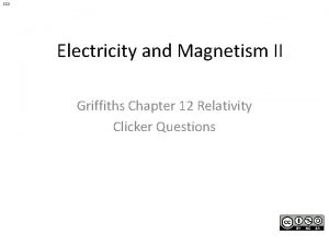 12 1 Electricity and Magnetism II Griffiths Chapter