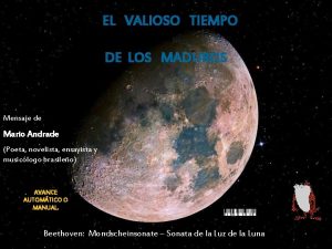 El valioso tiempo de los maduros