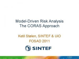 Coras risk assessment
