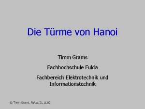 Timm grams