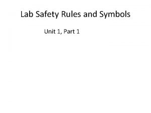 Lab safety test the hypothesis part 3 Lab safety test the hypothesis part 3
