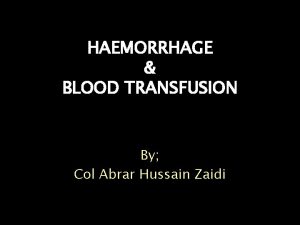 Atls classes of hemorrhagic shock