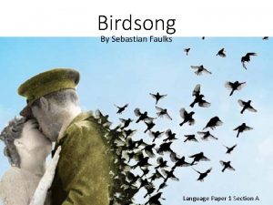 Birdsong sebastian faulks analysis