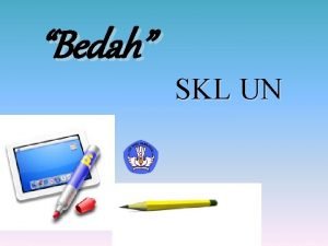 Bedah SKL UN 1 1 Ketulusan membuat orang