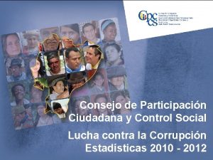 Consejo de Participacin Ciudadana y Control Social Lucha