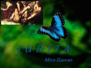 Judita miro gavran