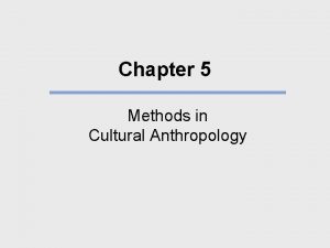 Narrative ethnography