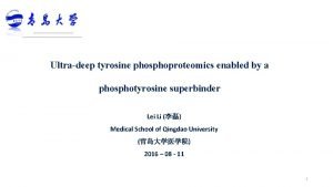 Ultradeep tyrosine phosphoproteomics enabled by a phosphotyrosine superbinder