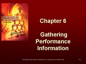 Gathering performance information