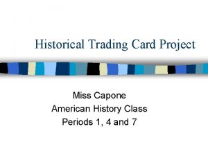 Civil war trading cards project Civil war trading cards project