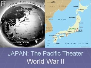 JAPAN The Pacific Theater World War II Hirohitos