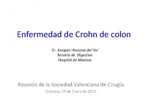 Clasificacion montreal crohn