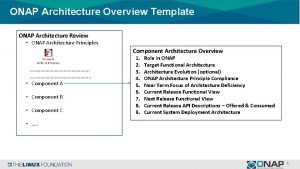 Architecture review template Architecture review template