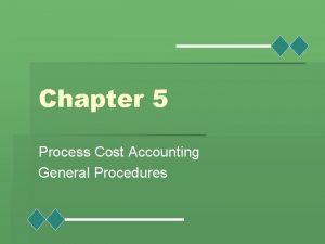 Cost accounting chapter 5