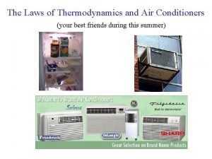 The Laws of Thermodynamics and Air Conditioners your