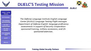 Ecl test for military