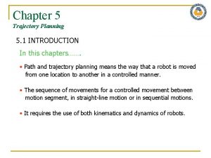 Cartesian space vs joint space