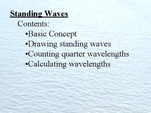 Draw a picture of standing waves with n=3
