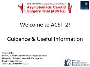 Acst2 trial